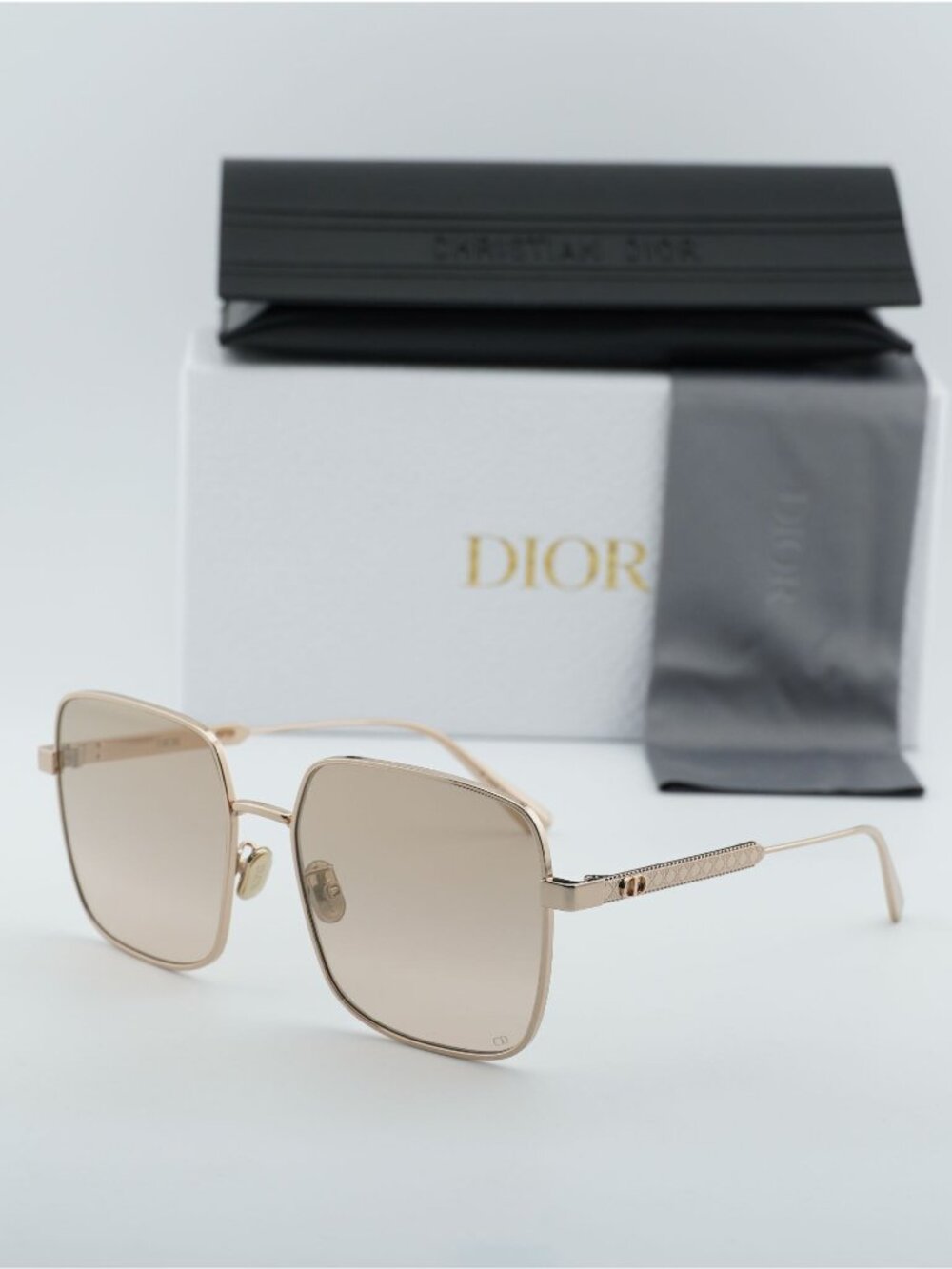 Dior DIORCANNAGE S1U D0L6 Square Sunglasses - Shiny Pink / Pink Mirror